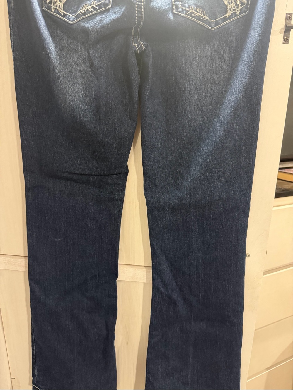 ND Weekend Dark Blue Wide Leg Jeans - Picture 4 of 5